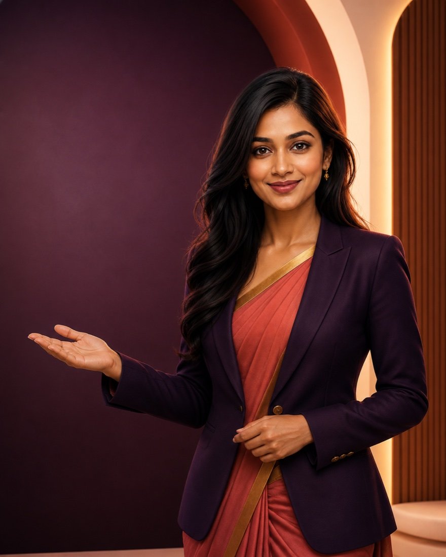 Priya welcoming a SocialBar business enquiry